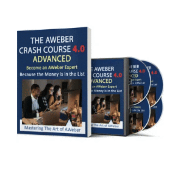 Combo AWeber Crash Course 4.0 – Guia + Curso em Vídeo de Automação com Email Marketing
